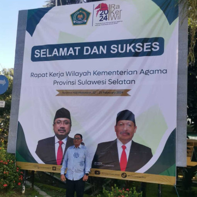 Rakerwil Kemenag Sulawesi Selatan: Kepala MIN 2 Bone Menginspirasi Semangat Kebersamaan dan Sinergi Pendidikan Agama