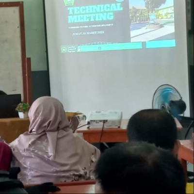 Guru PJOK MIN 8 Bone, Ikuti Technical Meeting Futsal Tingkat Kabupaten