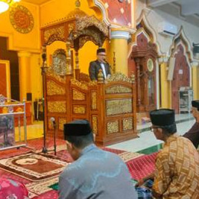Safari Ramadhan di Kec. Watang Pulu, Kakan Kemenag Sidrap Usul Pengurus Masjid Dibelikan Baju Seragam