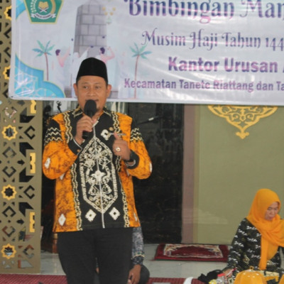 Ahmad Yani Inspirasi Jamaah Haji pada Bimbingan Manasik Haji di Kelurahan Ta