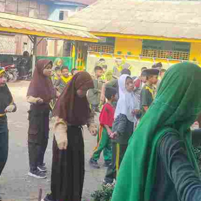 Sabtu Senam Ceria Di Madrasah Ibtidaiyah DDI Kariango