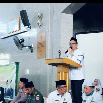 Buka Bimbingan Manasik Haji di Pangkep, Kabid PD Pontren : Ada 3 Tujuan Utama Manasik Haji
