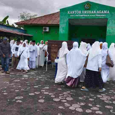 Pelaksanaan Manasik Haji Tingkat Kecamatan Di Patampanua Memasuki Hari Ke Enam