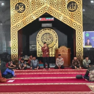 Kasi PHU Kemenag Gowa Buka Manasik Haji, Gabungan 6 Kecamatan di Parangloe