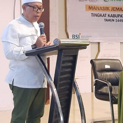 Membuka Manasik Haji Luwu Utara Baharuddin Nurdin Berpesan Lapangkan Hati