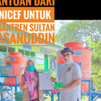 Pesantren Sultan Hasanuddin Terima Bantuan UNICEF Untuk Penanganan Corona