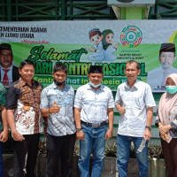 Kasi PHU Kemenag Lutra Terima Tim dari Asrama Haji Sudiang
