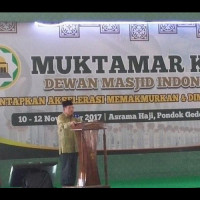 H. Kaharuddin Aras, M.Ag Hadir dalam Muktamar VII DMI di Asrama Haji Pondok Gede