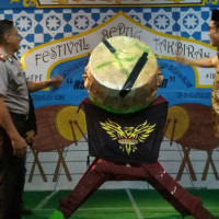 Kasubag TU Membuka Festival Bedug dan Takbiran di Massepe