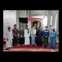 Ceramah di Masjid Hidayatullah, Kakan Kemenag Sidrap Bersama Kepala KUA Watang Pulu Silaturahim dengan Ketua LPTQ