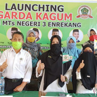 Mts Negeri 3 Enrekang Ikuti Launching Garda Kagum Secara Virtual