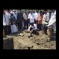 Peletakan Batu Pertama Pembangunan Masjid dan Rumah Tahfidz Yayasan Al-Hasyimiyah