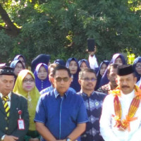 Wakil Bupati Takalar H.Ahmad Se're  Sambut Tim Penilai Lomba KUA Teladan Tk.Provinsi Sulsel.