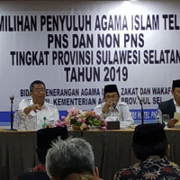 Kasi Bimas Islam : Semoga Penyuluh Agama Teladan 2019 Lahir Dari Kabupaten Soppeng