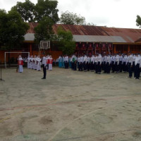 Paskibra SMP/MTS seMamminasata berkumpul di MAN 3 Makassar