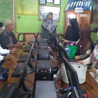 Ka.Kankemenag Silaturrahmi ke Madrasah Tsanawiyah Swasta DDI Gusung