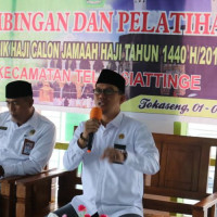 Nasehat Kakan Kemenag Bone Manasik Haji Di Tellu Siattinge