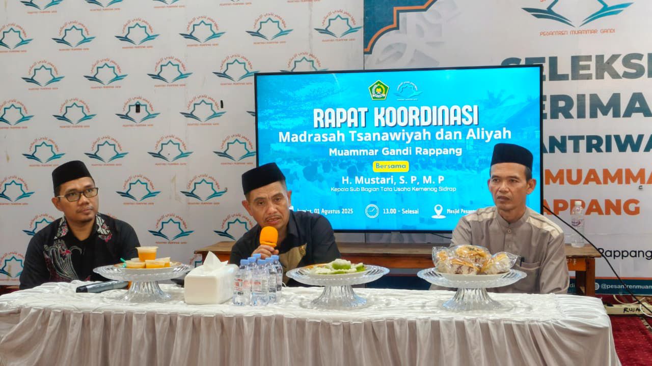 Rapat Koordinasi Ponpes Muammar Gandi