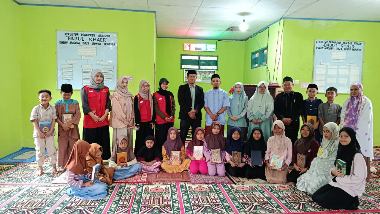 kegiatan pembinaan Qari dan Qariah di Masjid Babul Khaer, Desa Bonto Tengnga