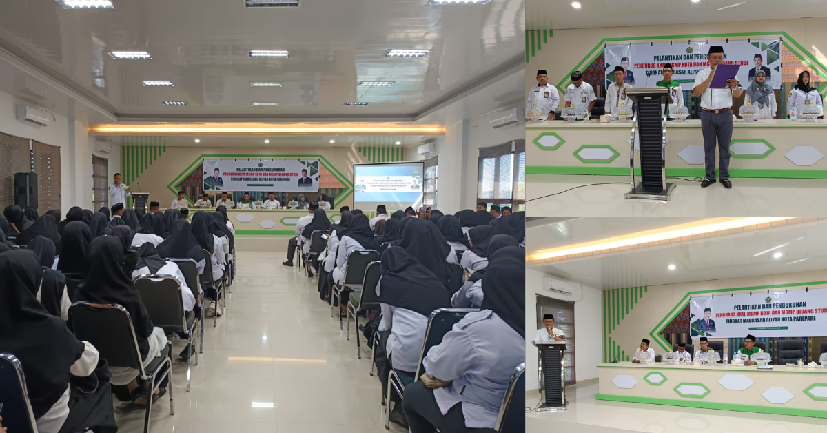 Pelantikan Pengurus KKM dan MGMP MA Kota Parepare