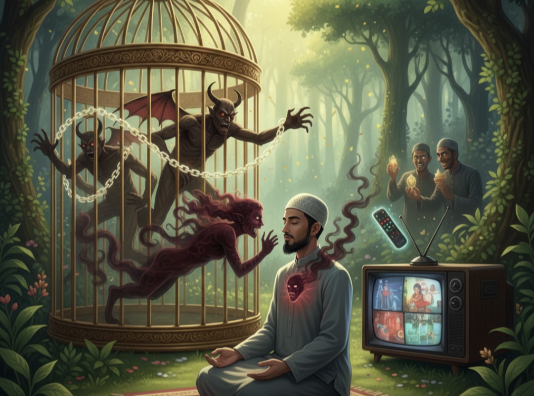 Mengapa Maksiat Tetap Terjadi di Bulan Ramadan? Memahami Konsep Tashfid al-Syayathin