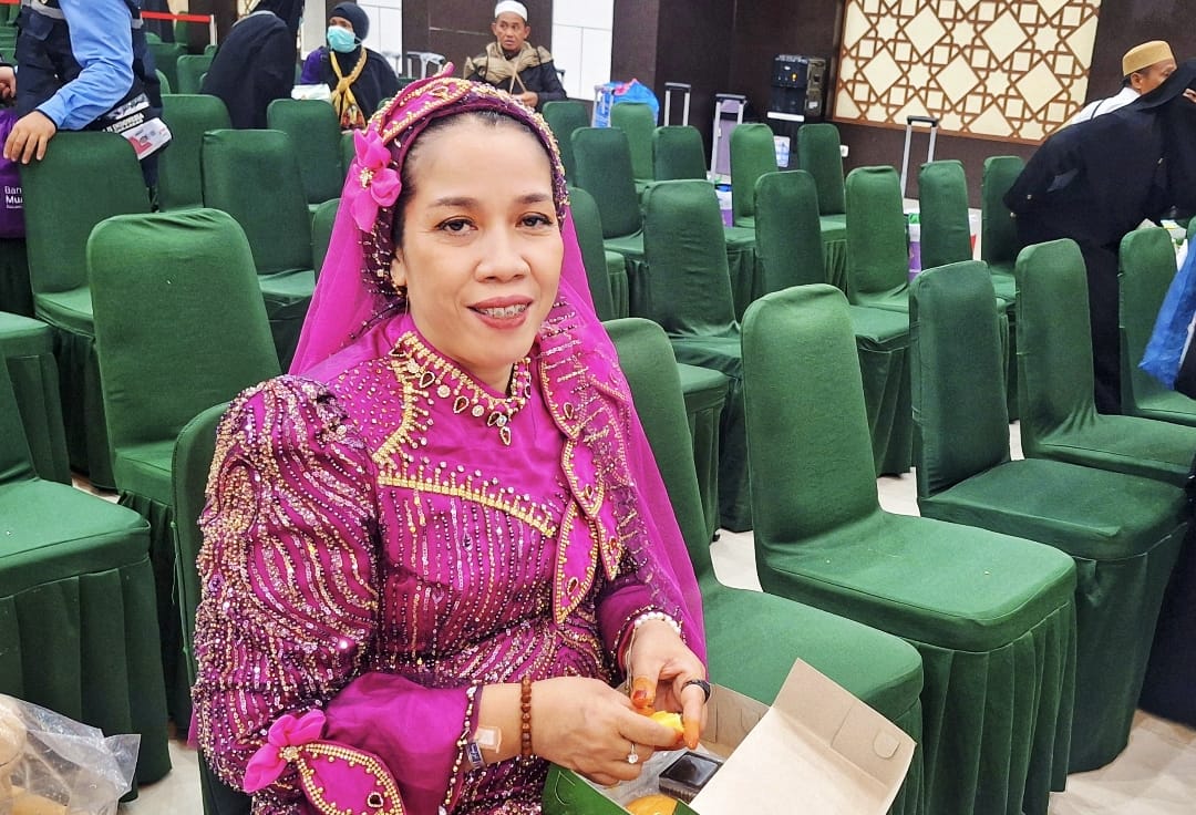 Hj. Ramlah, JH Kloter 29 UPG Asal Timika Puas dengan Fasilitas dan Layanan Haji