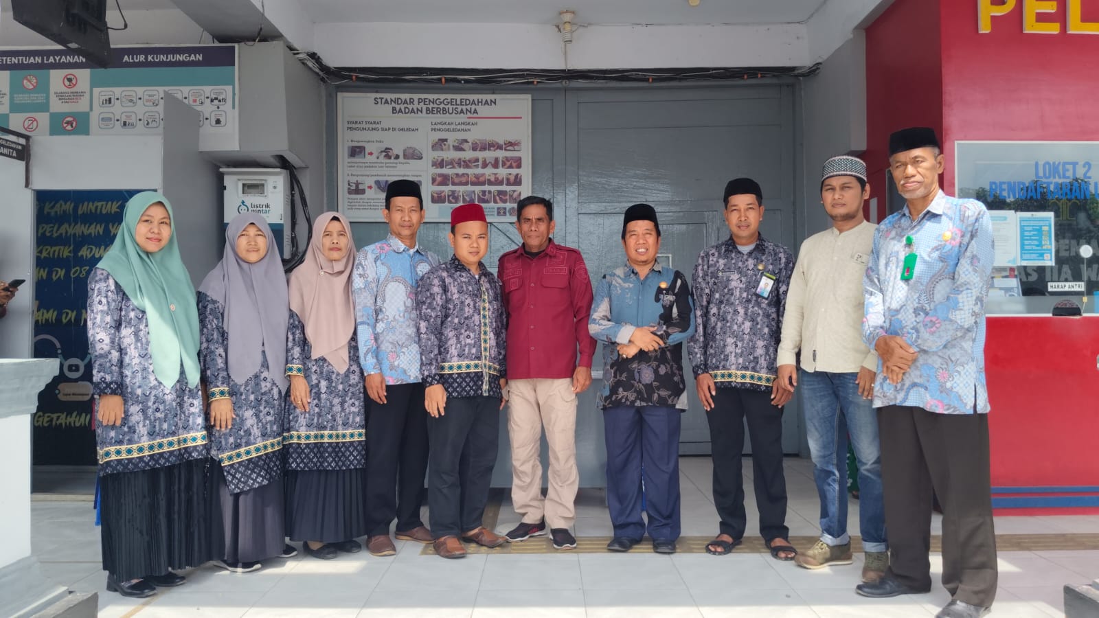 Kepala KUA Timur, Sahrudin Sambangi Lapas