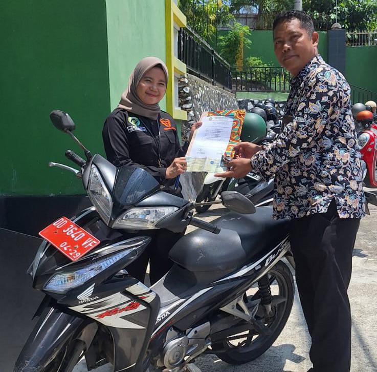 ASN Kemenag Parepare Kembalikan Kendaraan Dinas