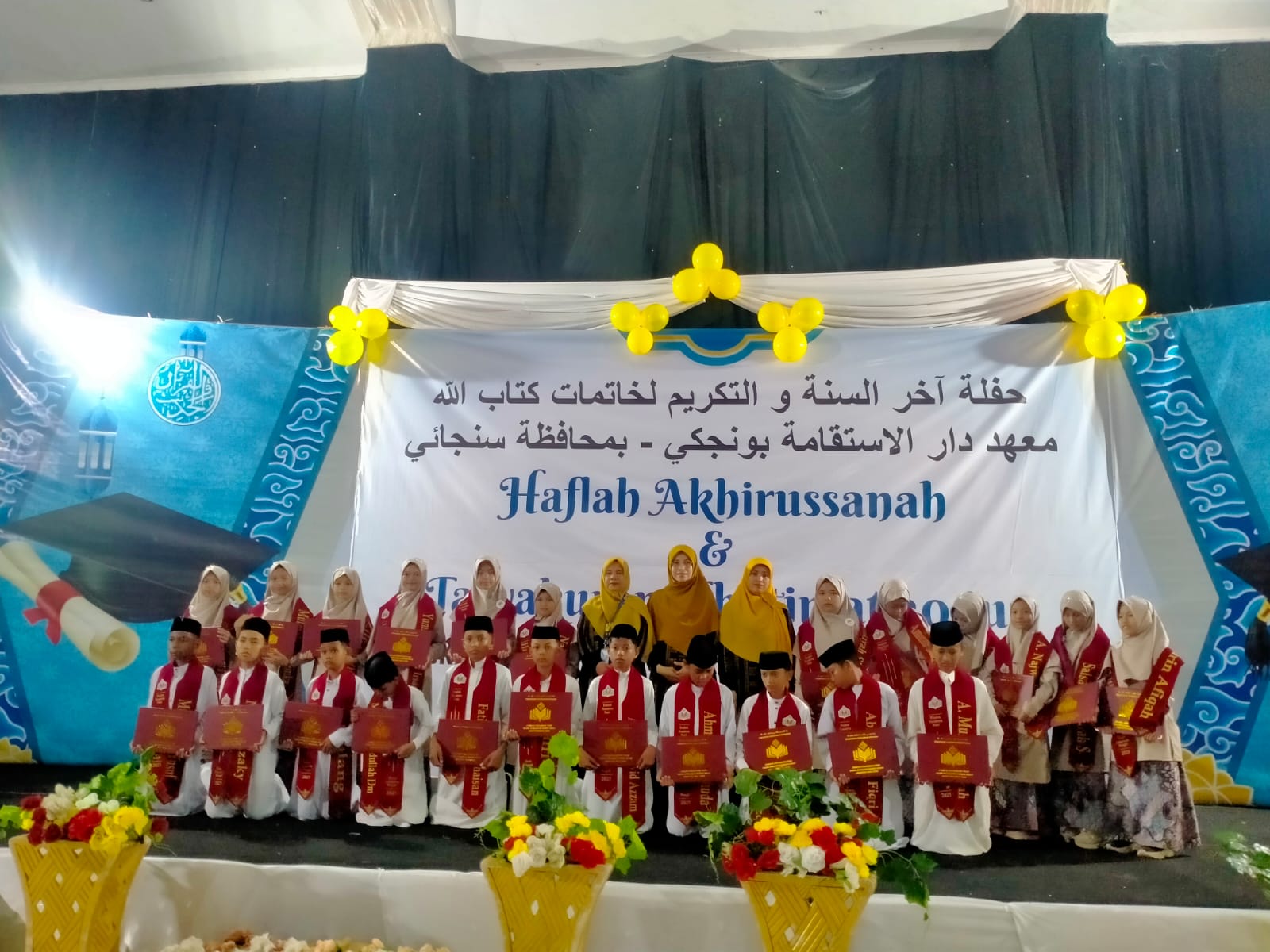 Tasyakuran Kelulusan MI Darul Istiqamah Bongki sebanyak 25 Peserta Didik