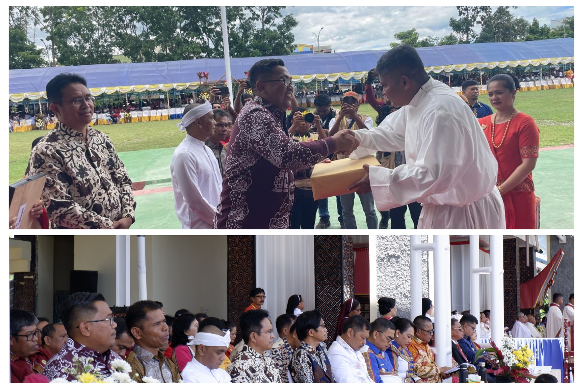 Penyerahan Sarana Perjamuan Kudus