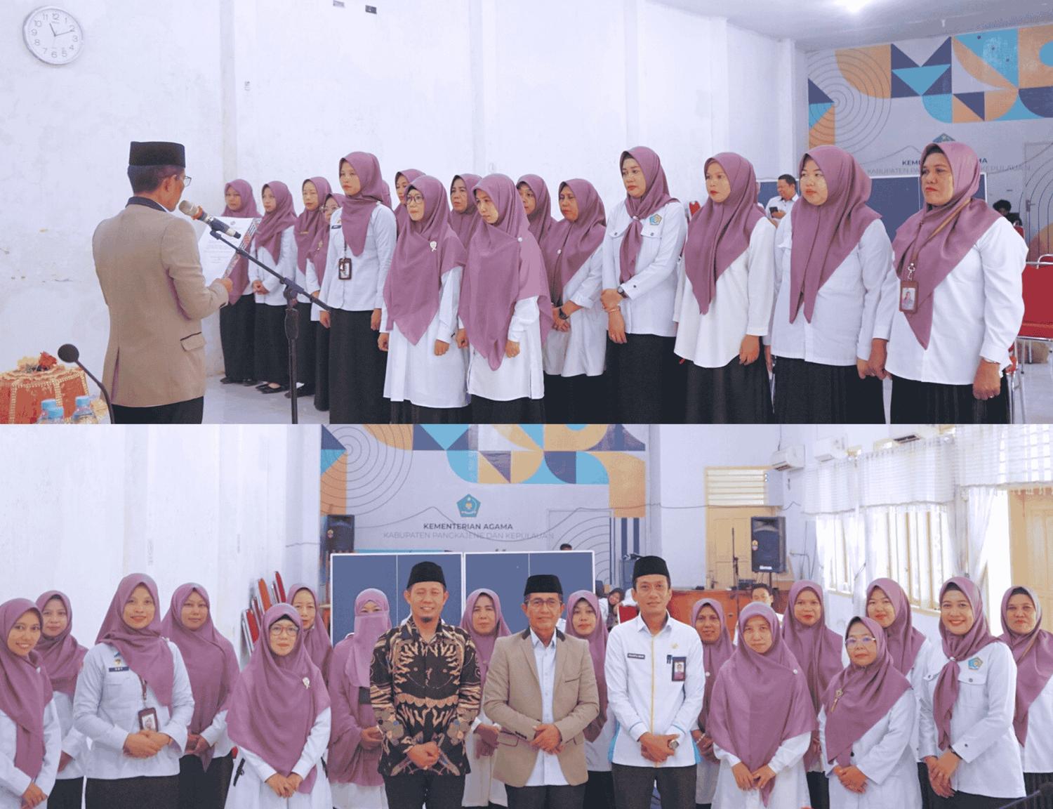 Kemenag Pangkep Kukuhkan Kelompok Kerja Majelis Taklim Kabupaten Pangkep Masa Bakti 2025–2028