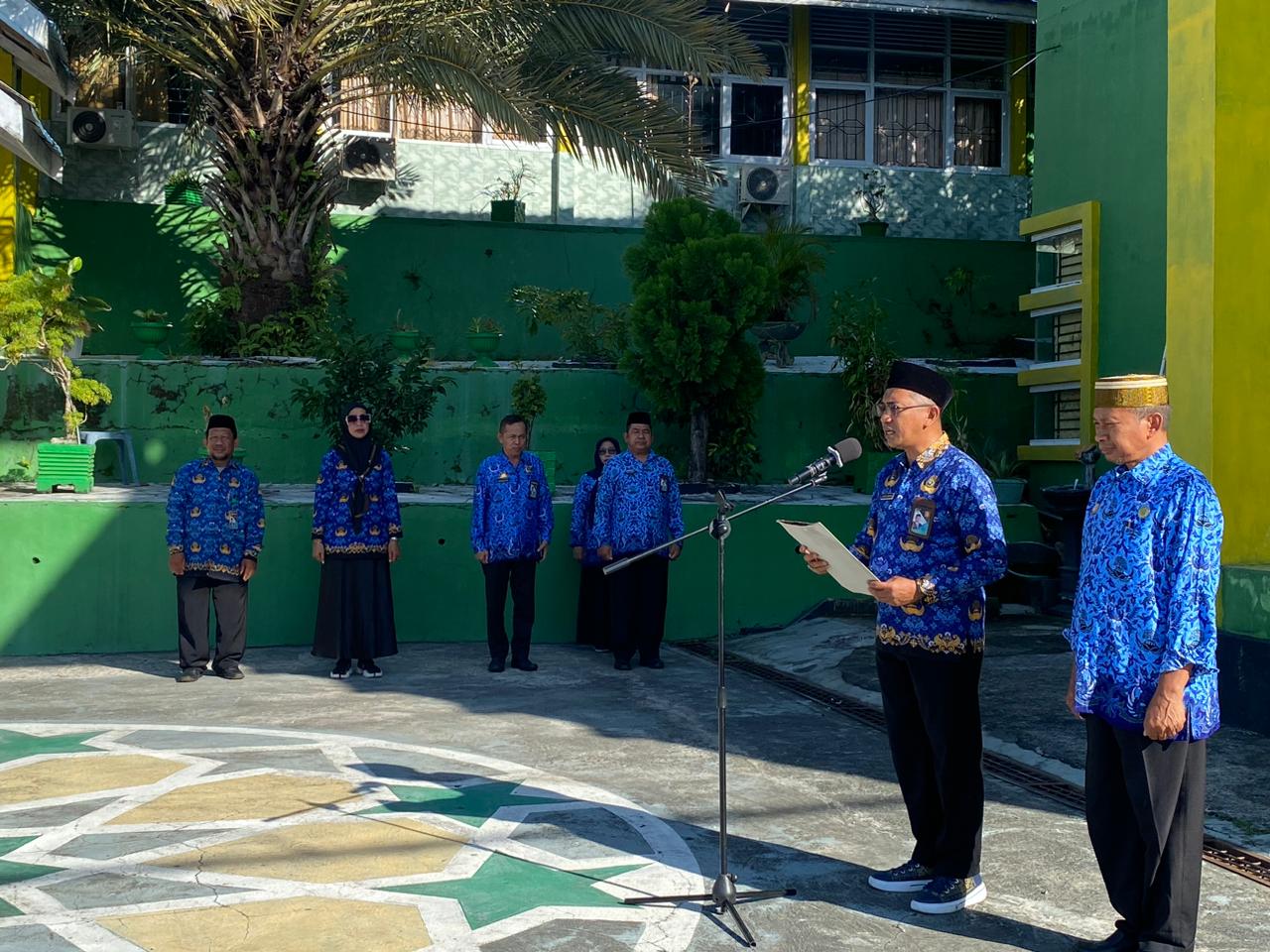 Upacara HKN di Kemenag Parepare
