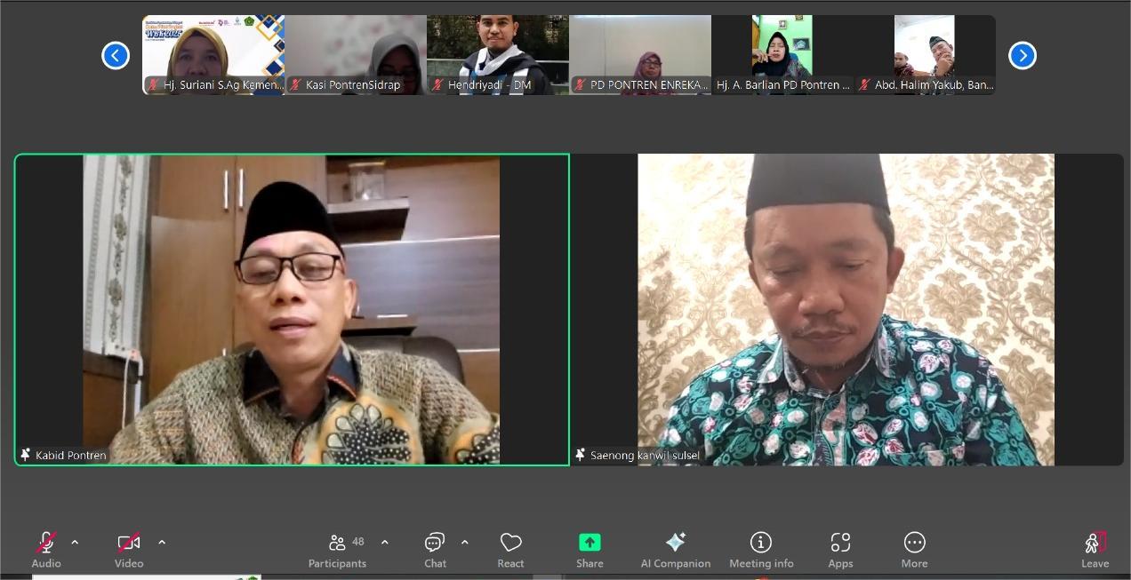 Technical Meeting Lomba Bahasa Arab dan Bahasa Inggris Seleksi MQK Tingkat Prov. Sulsel