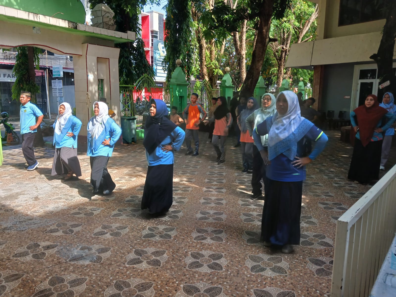 Puskesmas Madising Na Mario Gelar Screening Kebugaran Jasmani di MTs DDI Labukkang Raya Parepare