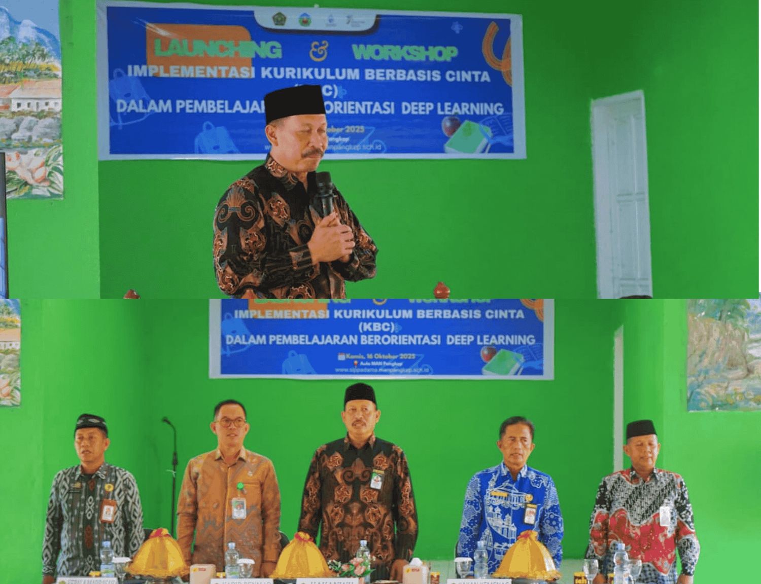 MAN Pangkep Gelar Launching dan Workshop Implementasi Kurikulum Berbasis Cinta (KBC) dan Deep Learning