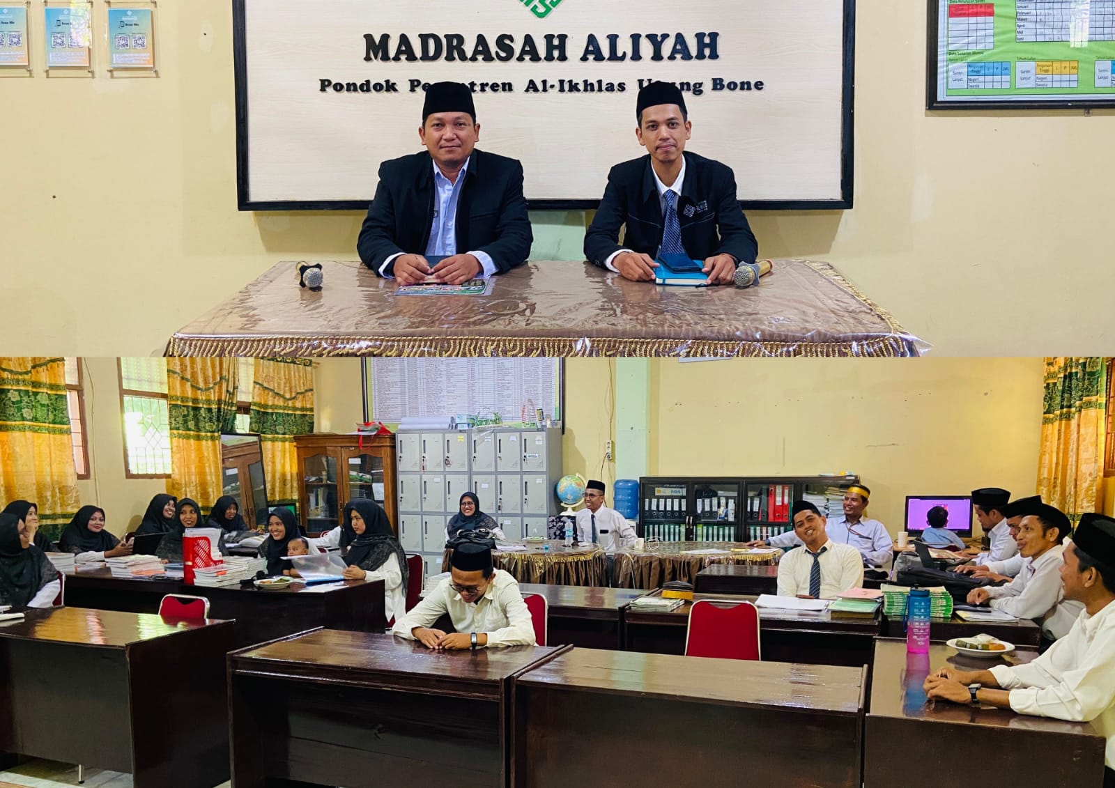 Rapat Bersama Dewan Guru Madrasah Aliyah Al-Ikhlas Ujung
