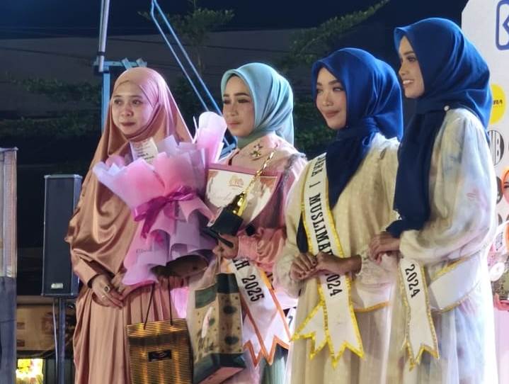 Nella Amaliah Nur, siswi kelas 9, berhasil meraih posisi Runner Up 1 dalam pemilihan Dara Muslimah 2025