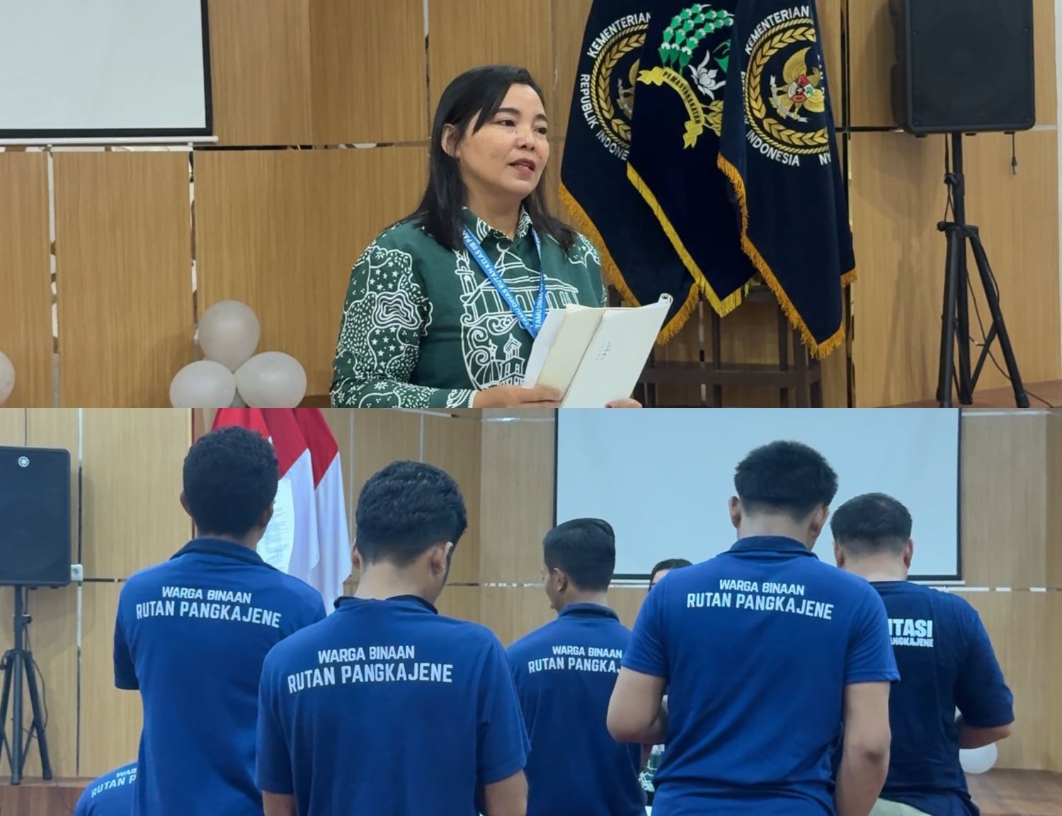 Melalui Mazmur 141:3, Penyuluh Agam Kristen Kemenag Pangkep Perkuat Pembinaan Rohani Warga Binaan