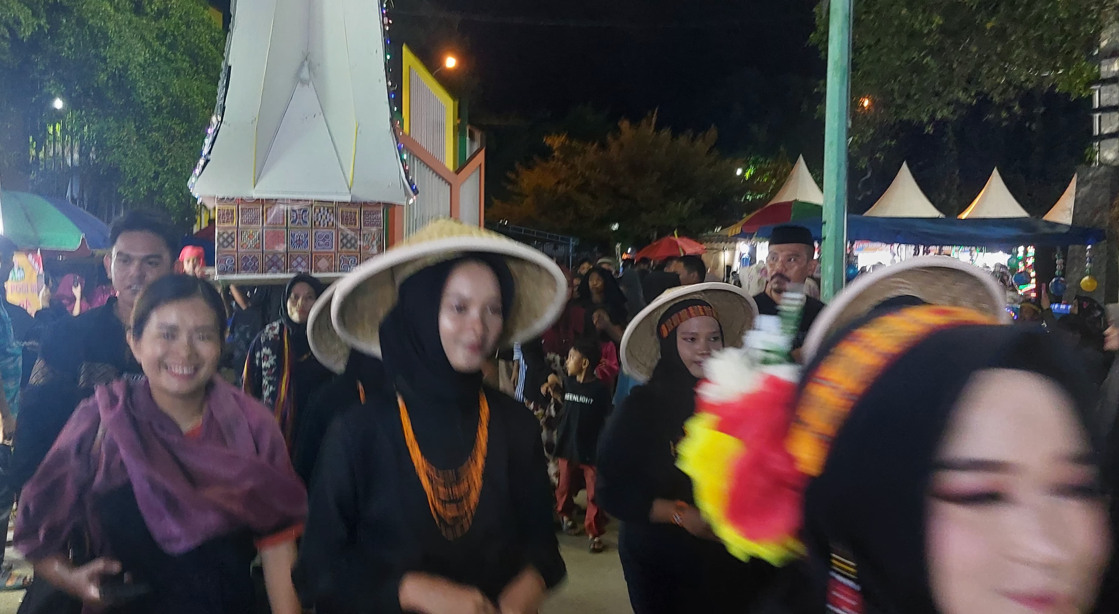 Peserta Pawai Budaya MAN 2 Kota Parepare