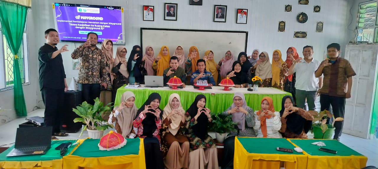 MGMP IPS dan Bahasa Arab Sinjai Hadirkan Pelatihan Wayground AI untuk Guru MTs, Pendidik MTsN 1 Sinjai Turut Berpartisipasi