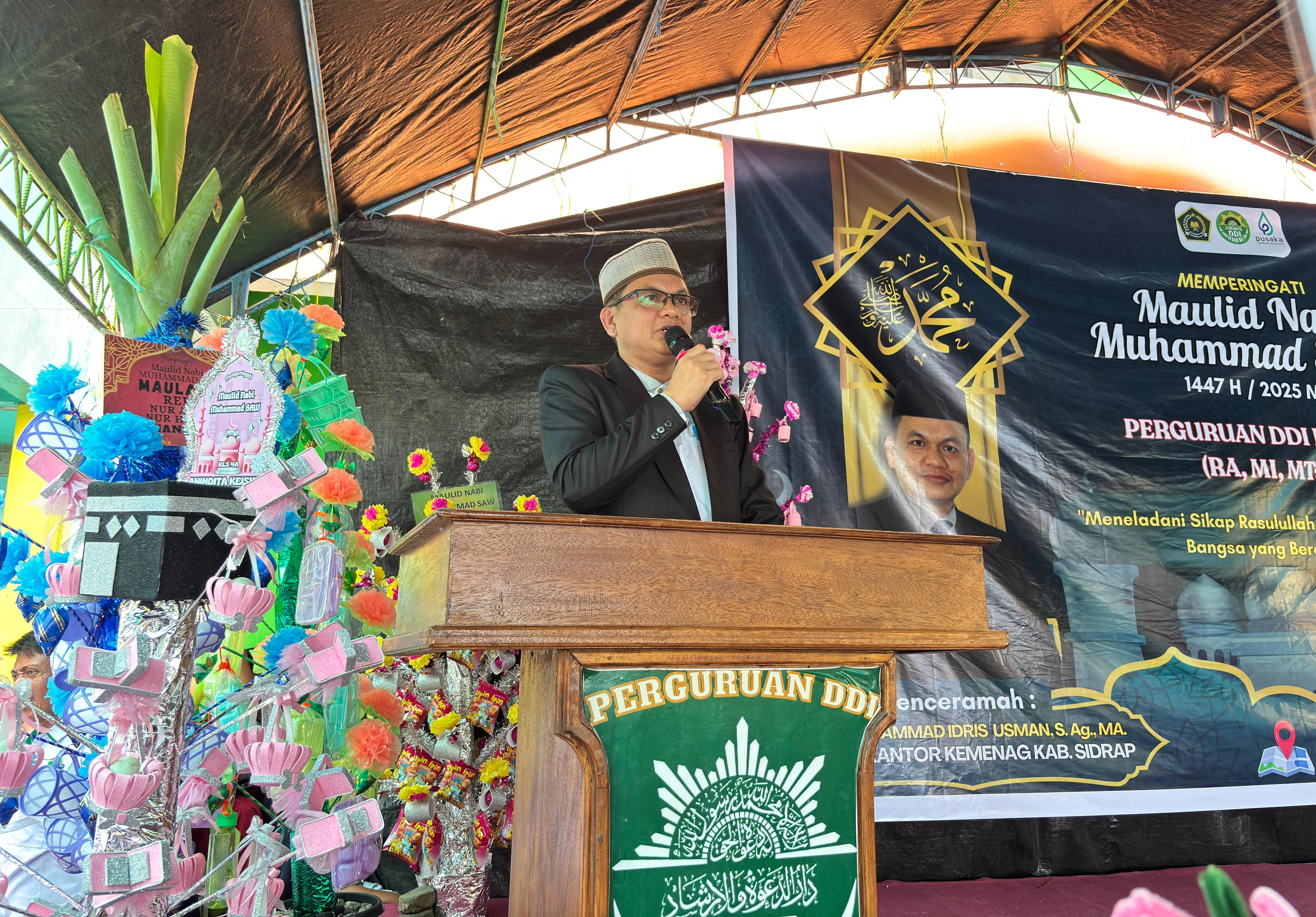 Maulid di Perguruan DDI Kalosi: Meneladani Akhlak Rasulullah Melalui Sikap Sederhana
