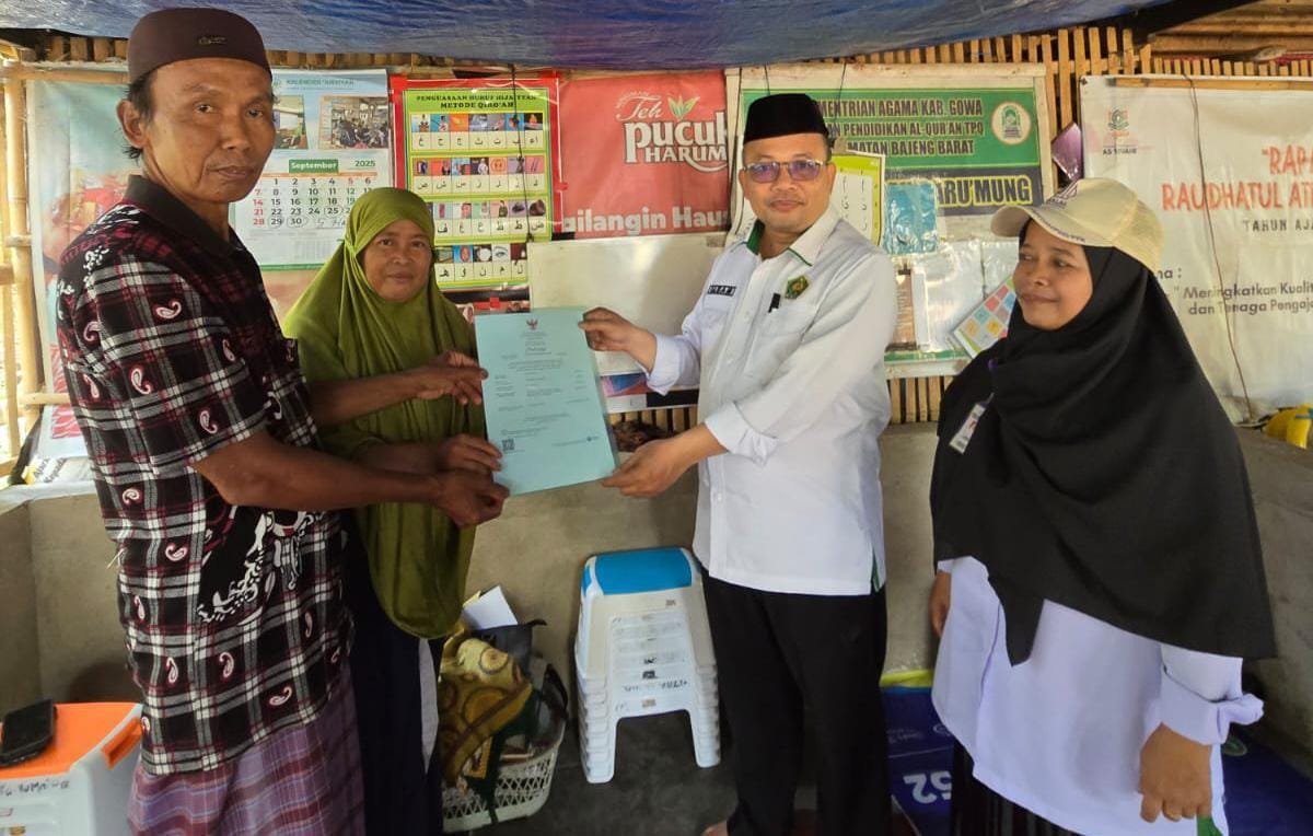 Penyerahan di lokasi usaha