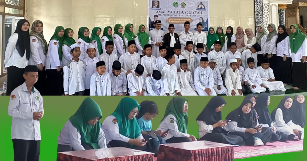 Pembukaan Amaliyah Al Usbuiyyah di Masjid Arradhiyah Pontren DDI Lil Banat
