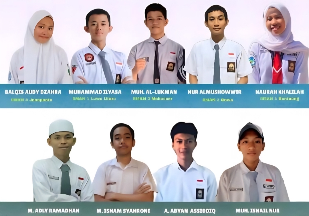 Sembilan Siswa SMA/SMK Siap Wakili Sulsel ke Kongres Rohis Nasional I di Jakarta