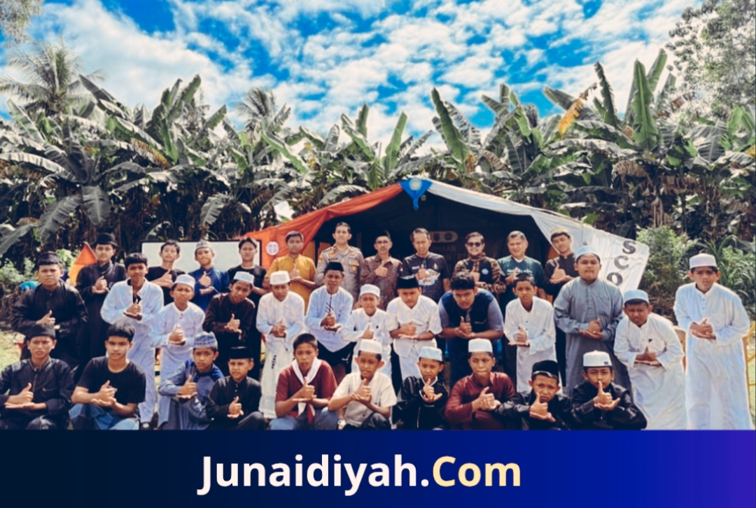 Pramuka Putra Al-Junaidiyah Biru menggelar penerimaan tamu ambalan (tingkat Aliyah) dan tamu penggalang (tingkat MTs), 31 Juli s.d 2 Agustus 2025, di Kampus II Putra Al-Junaidiyah Passippo.
