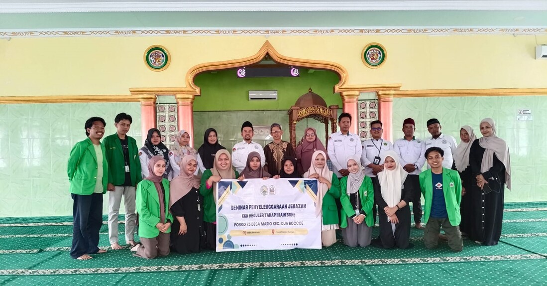 Penyuluhan Penyelenggaraan Jenazah di Desa Mario Berlangsung Khidmat