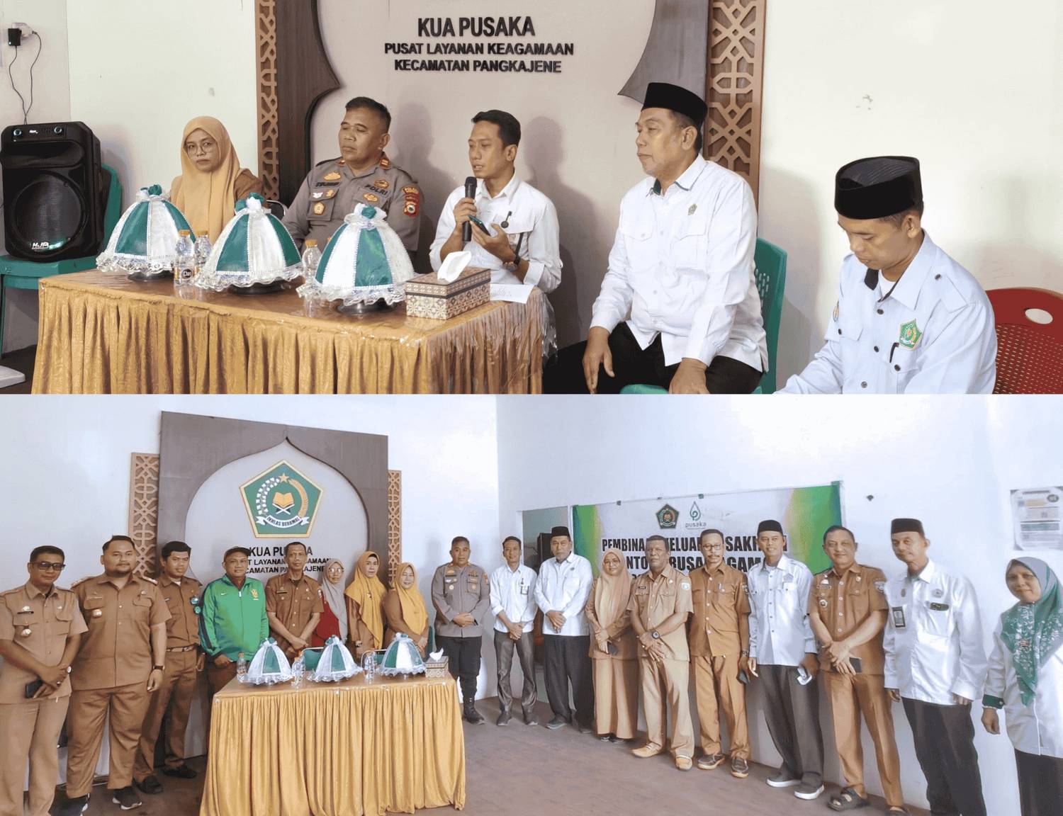 KUA Pangkajene Gelar Pembinaan Keluarga Sakinah Lintas Sektor