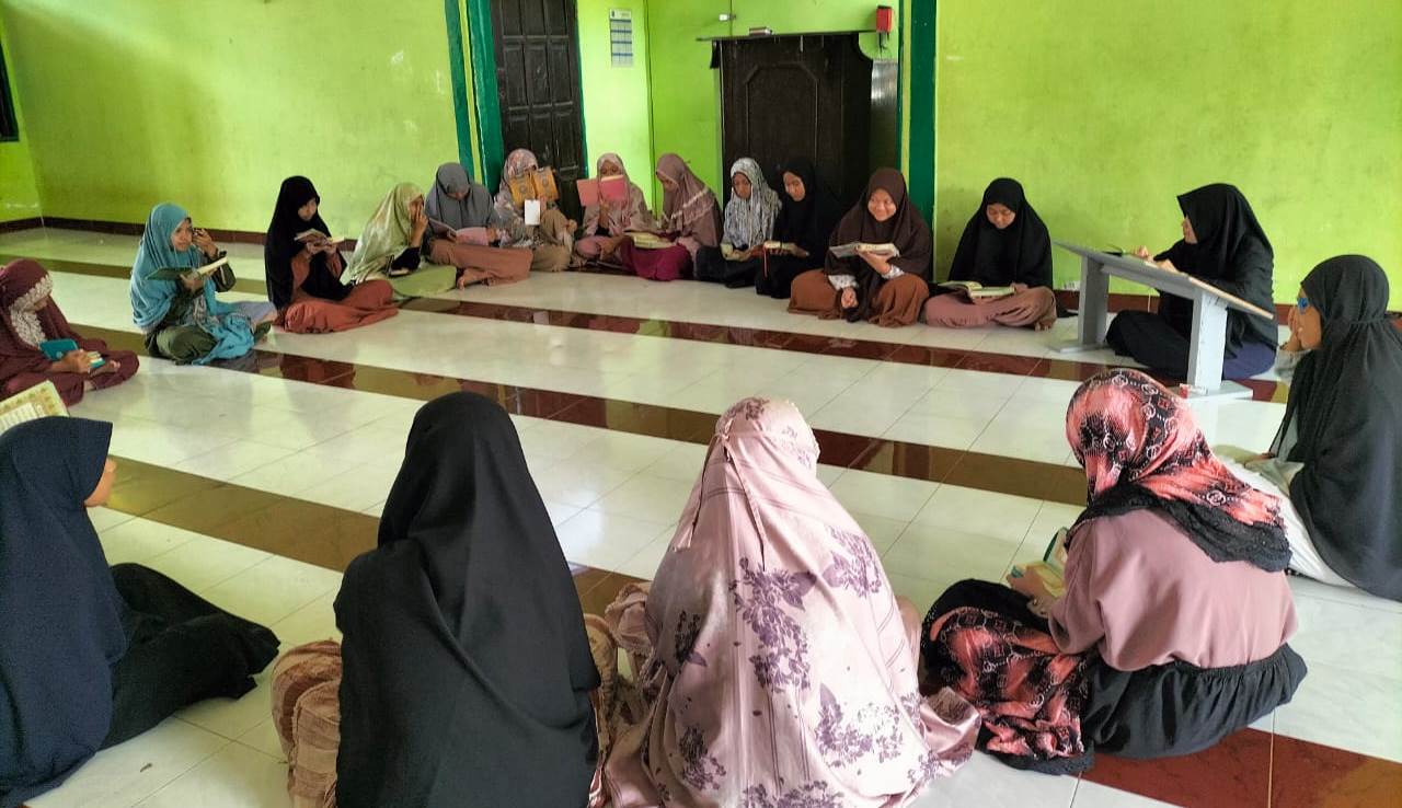 Suasana Siswa MAS Darul Istiqamah Bulukumba ikuti kegiatan Tahsin Baca Al-Qur’an