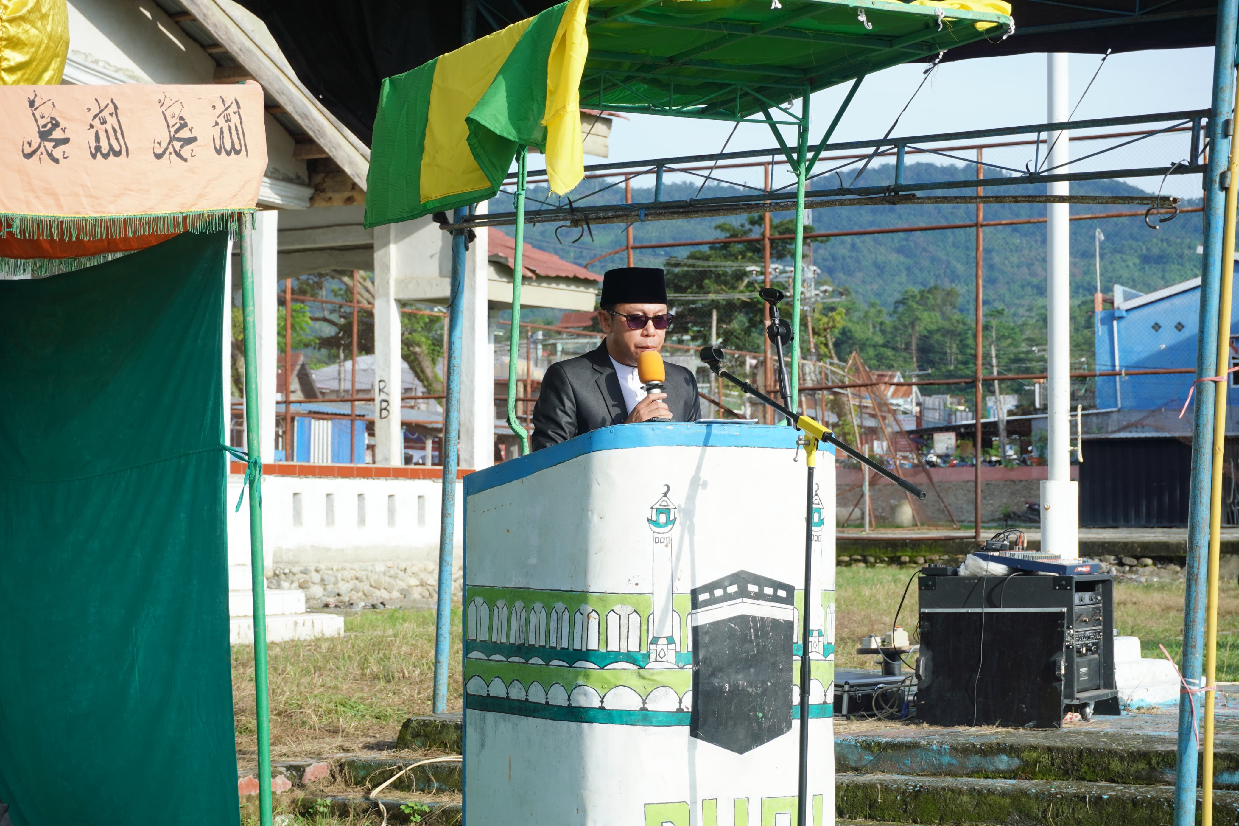 H. Sukardi Yusuf, S.Ag.,MM Bawakan Khutbah Id Adha