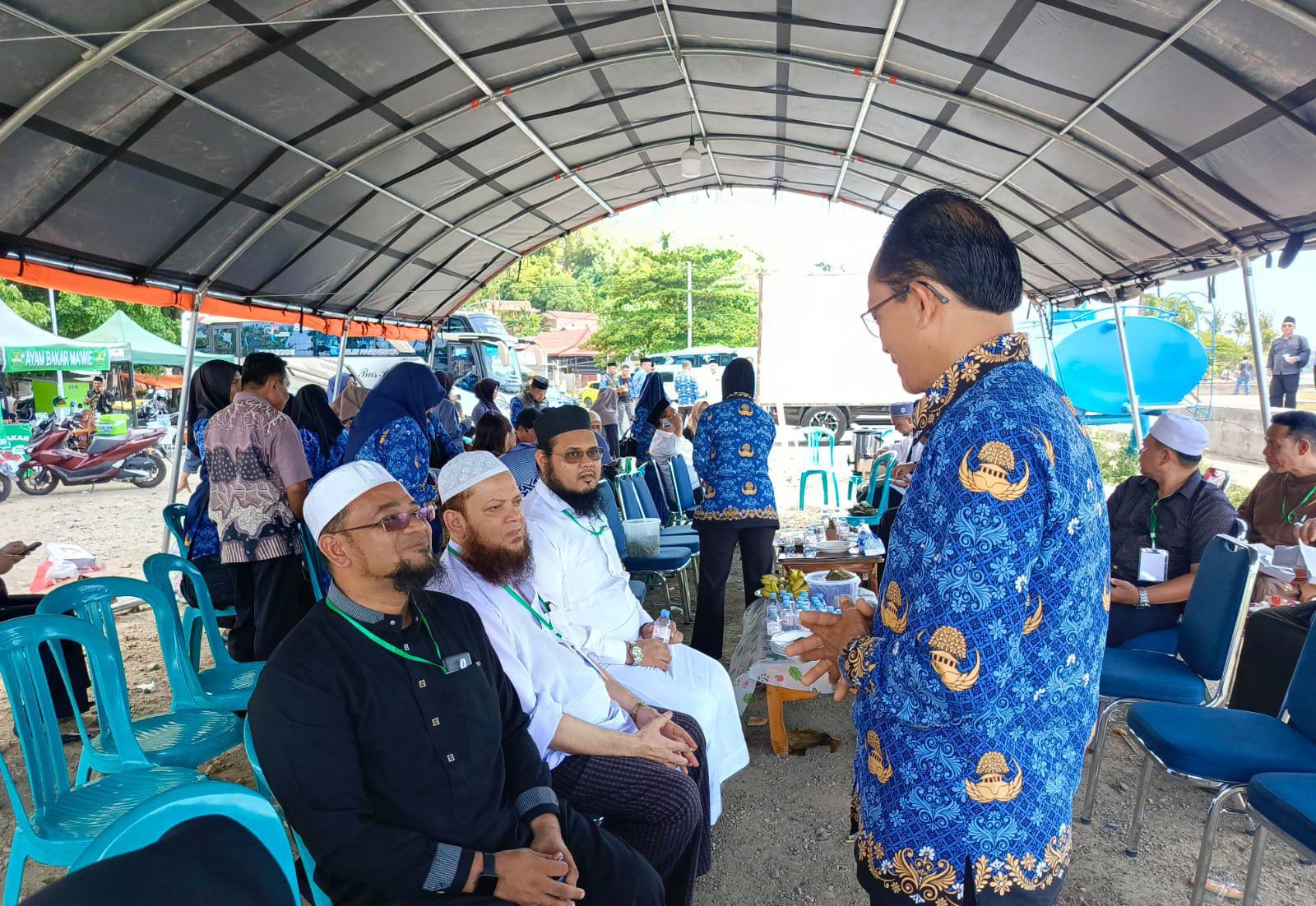 Kesan Kontingen MQKI Asal Myanmar di Rest Area MQKI